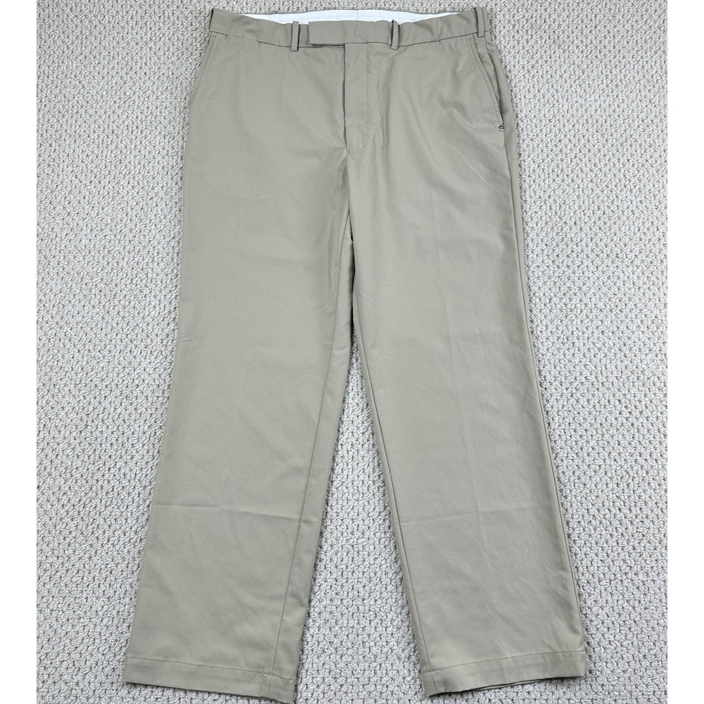 Ralph Lauren Pants RLX Mens 38x32 Khaki Sport Performance Relaxed Fit Golf Chino